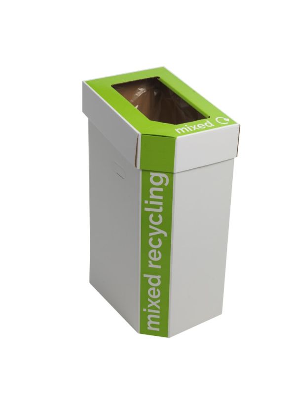 Cardboard Recycling Bins - Set of 5